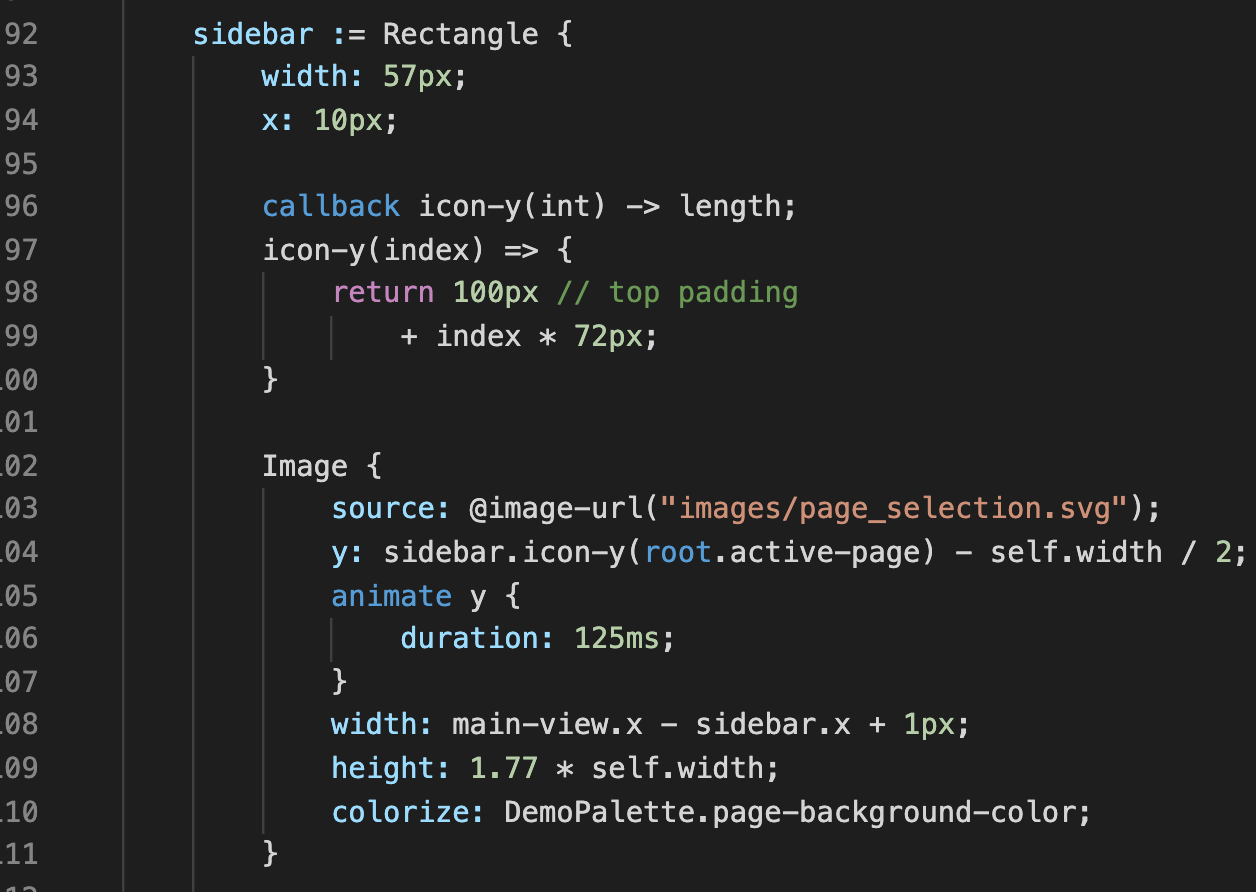 Screenshot of .60 code shown in VS code with semantic highlighting off
